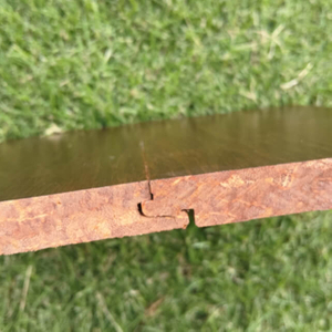 أرضيات من الخيزران الملون بلون الماهوجني