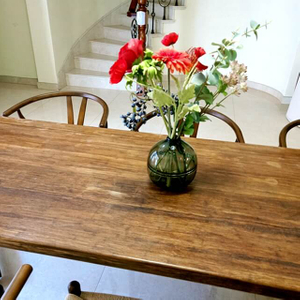 40mm Caramel Strand Woven Bamboo Tabletop