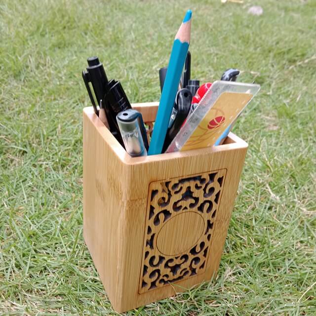 Stackable and Multi-functional Bamboo Desktop Organizer - ASIA Bamboo