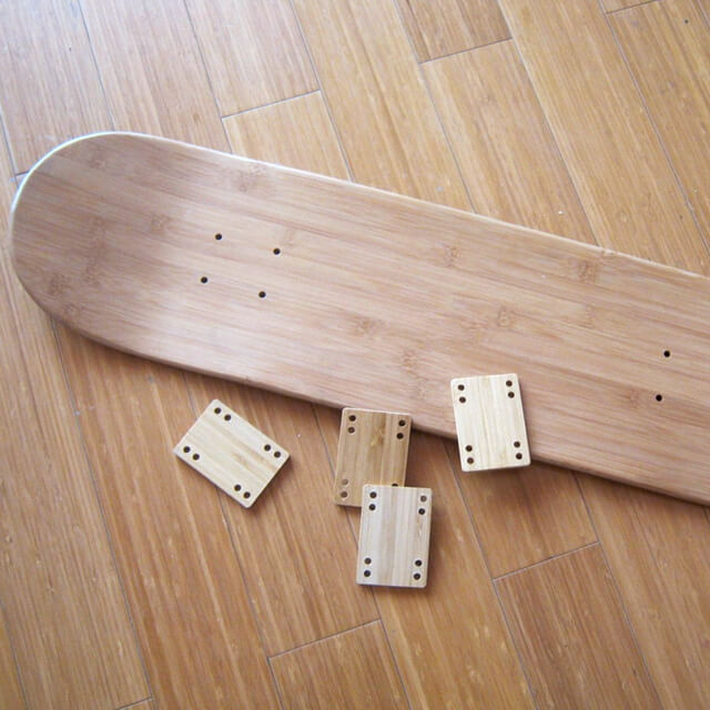 China vertical laminated thin bamboo veneer for longboards
